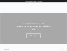 Tablet Screenshot of blog.lifestart.net