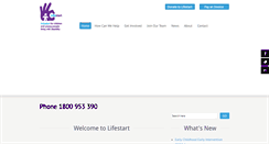 Desktop Screenshot of lifestart.org.au